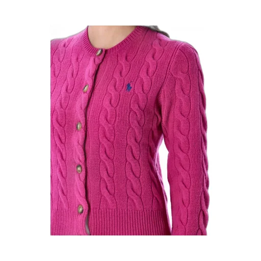 Logo Embroidered Crewneck Cardigan