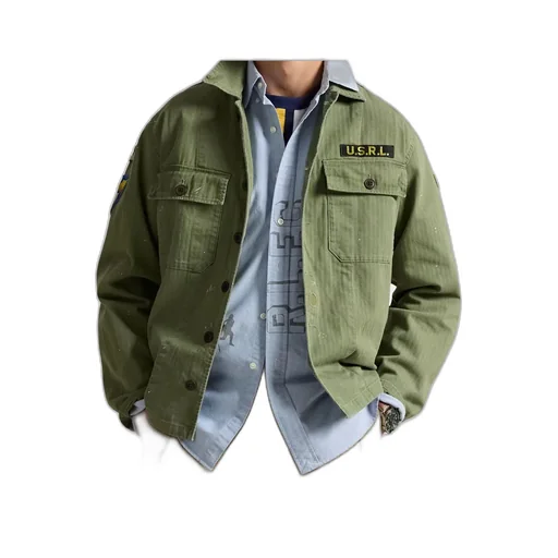 Distressed Overshirt