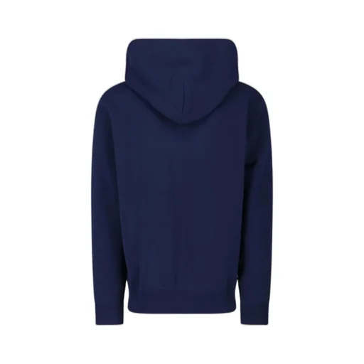Logo-Embroidered Zip-Up Hoodie
