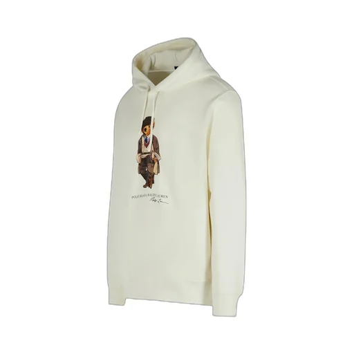Polo Bear-Printed Drawstring Hoodie
