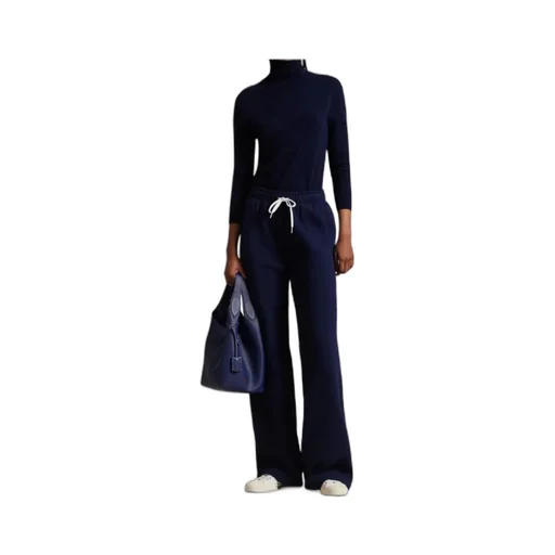 Logo Embroidered Drawstring Pants