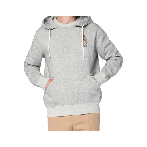 Embroidered-Logo Hoodie