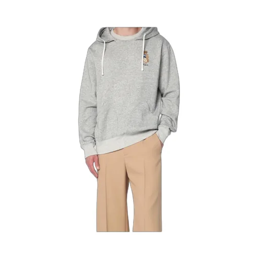 Embroidered-Logo Hoodie