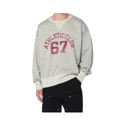 Graphic-Print Crew-Neck Sweatshirt