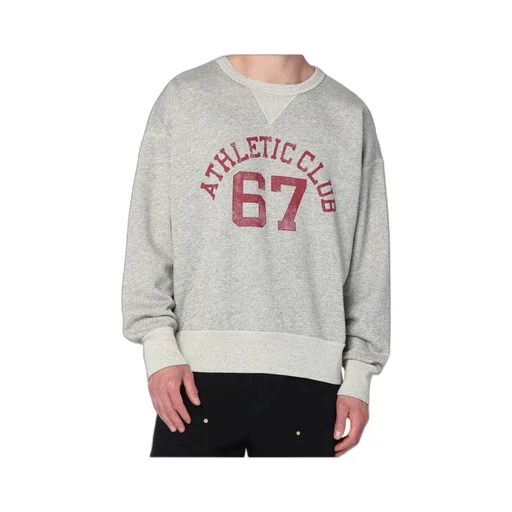 Graphic-Print Crew-Neck Sweatshirt