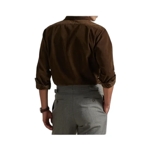 Corduroy Button-Up Shirt