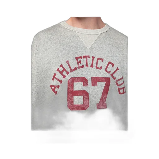 Graphic-Print Crew-Neck Sweatshirt