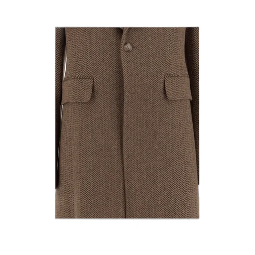 Single-Breasted Tailored Coat