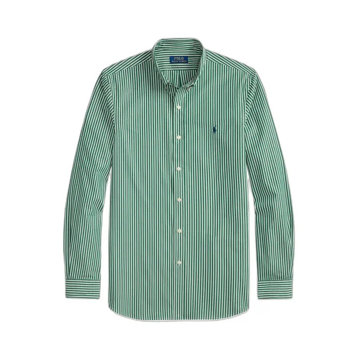 Striped Button-Down Shirt
