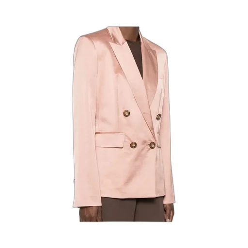 Long-Sleeved Double Breasted Jacket