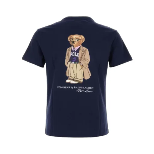 Polo Bear Printed Crewneck T-Shirt