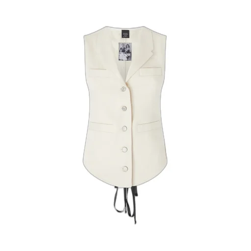 Slim-Fitting Denim Waistcoat