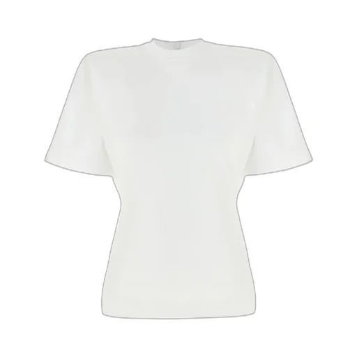 Belted Round Neck Blouse