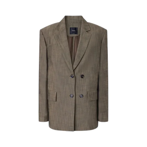 Buttoned Blazer Jacket