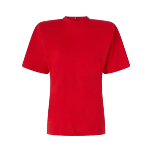 Belted Round Neck Blouse