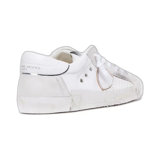 Paris Logo Patch Low-Top Sneakers