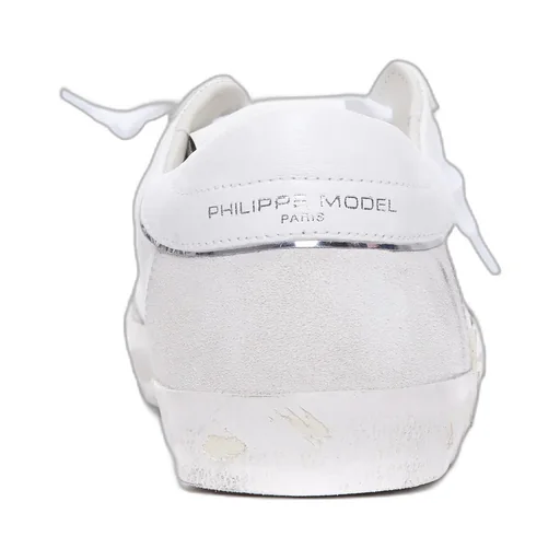 Paris Logo Patch Low-Top Sneakers