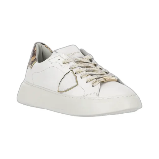 Temple Lace-Up Sneakers