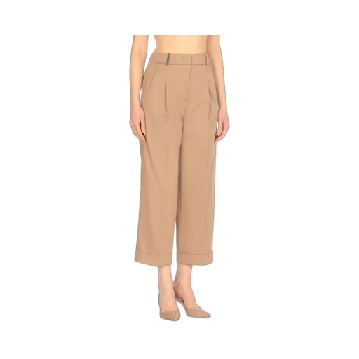 Cropped Wide Leg Pants