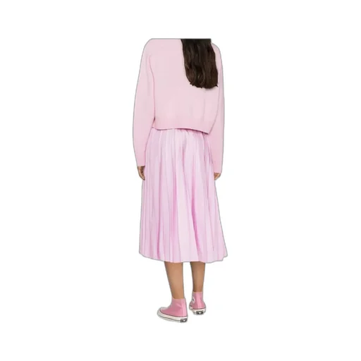 Pleated Midi Skirt
