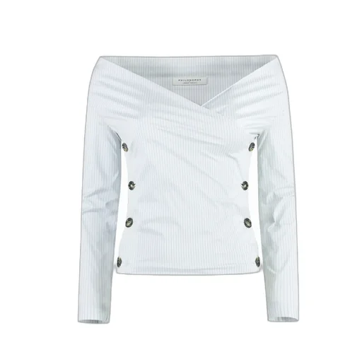 Pinstriped Blouse