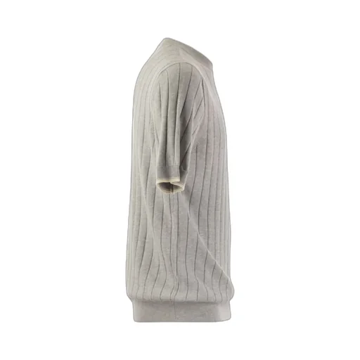Ribbed Knit T-Shirt