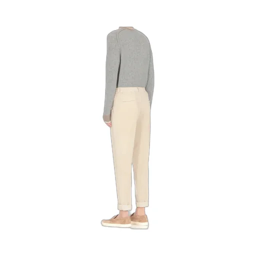 Drawstring-Waist Corduroy Trousers