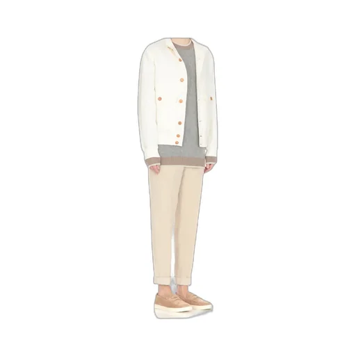 Drawstring-Waist Corduroy Trousers