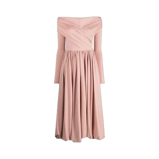 Cotton Jersey Midi Dress