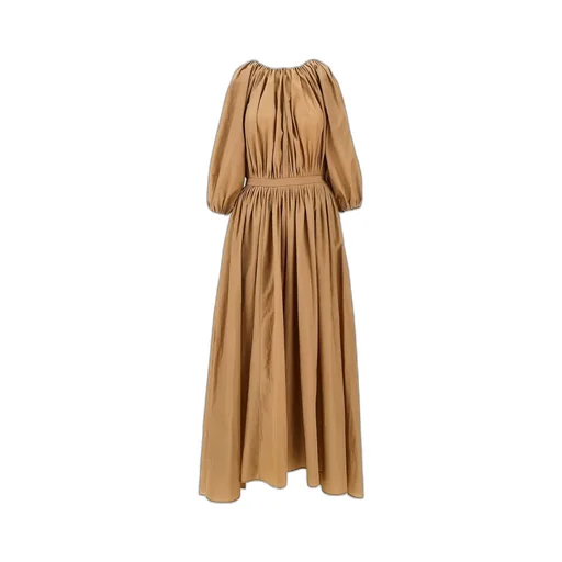 Pleated Maxi Dress