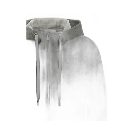 Lurex Drawstring Hoodie
