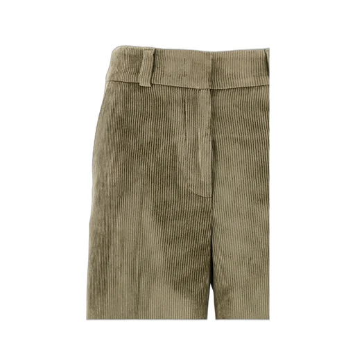 Low-Waisted Corduroy Trousers