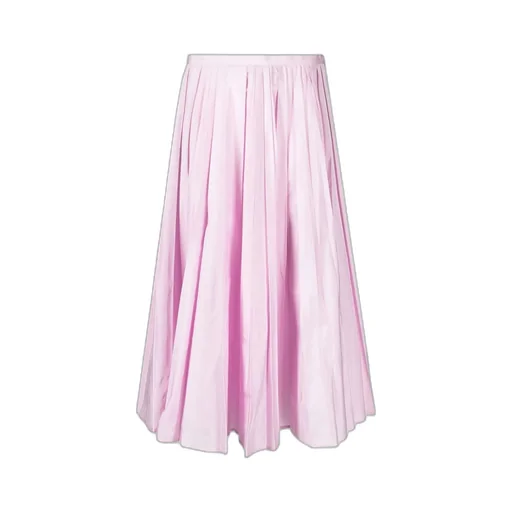 Pleated Midi Skirt