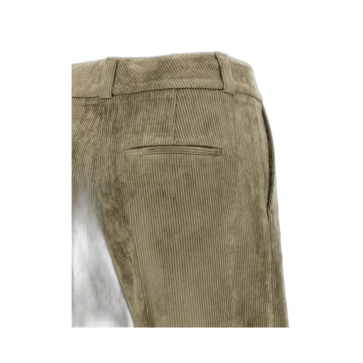 Low-Waisted Corduroy Trousers