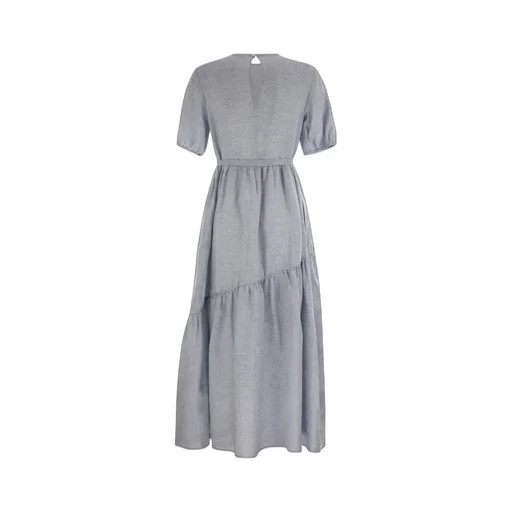 Long Dress In Pure Linen