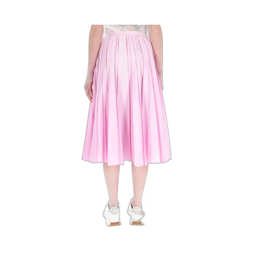 Pleated Midi Skirt