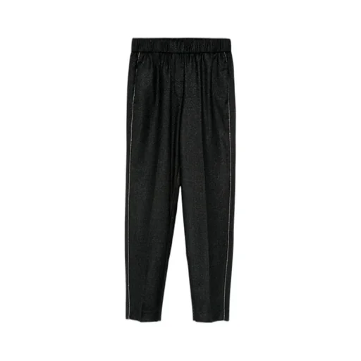Lurex-Detail Trousers
