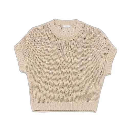 Sequin-Embellished T-Shirt
