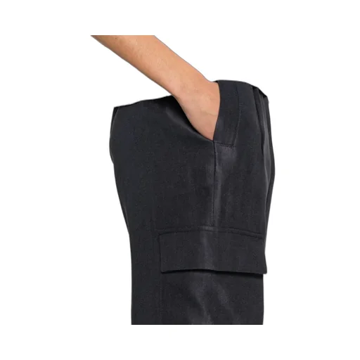 Pleated Cargo Trousers