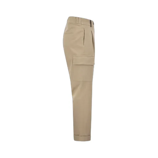 Pleated Cargo Pants