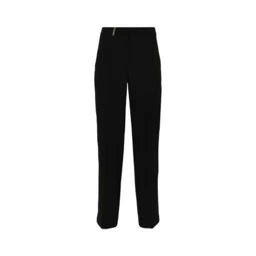 Straight-Leg Tailored Trousers