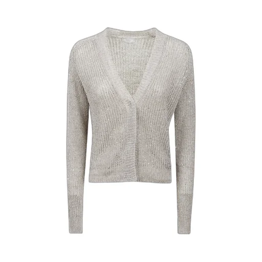Sequin-Embellished Cardigan