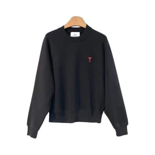 Round Collar Logo Sweater