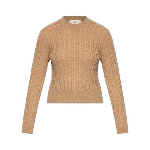 Cableknit Crewneck Sweater