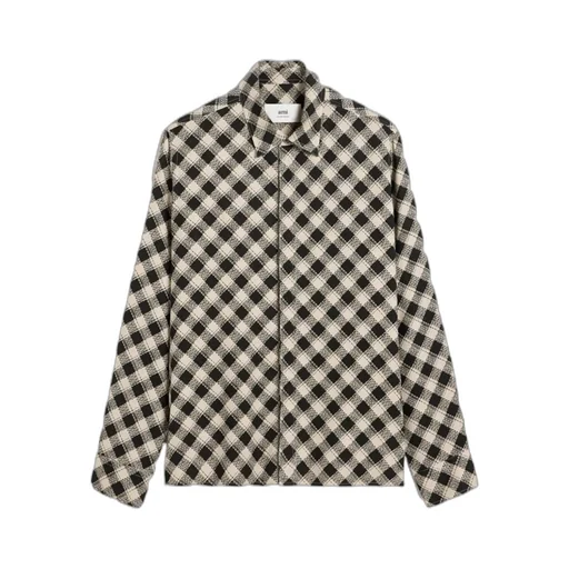 Check Printed Twill Shirt
