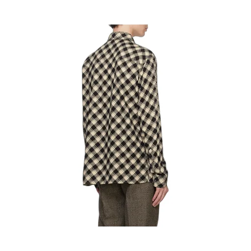 Check Printed Twill Shirt