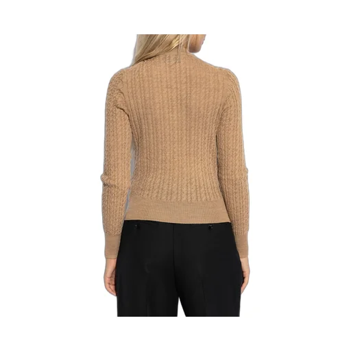 Cableknit Crewneck Sweater
