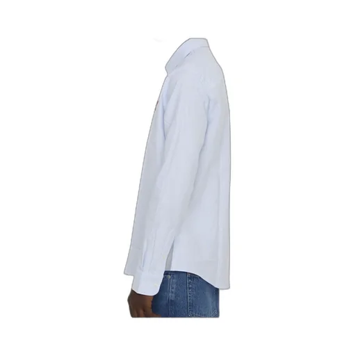 Ami De Coeur Logo Embroidered Striped Shirt