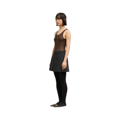 Stitched Miniskirt