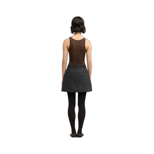 Stitched Miniskirt